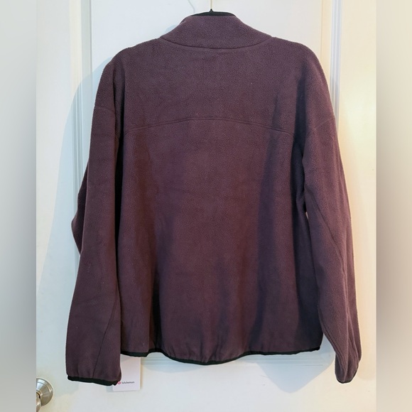 NWT lululemon Tumbled Fleece Full-
Zip Jacket in Sequoia brown / Black trim - M - Picture 7 of 10